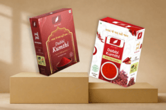 Laxmi Spices | Visual Identity & Box Packaging Design 